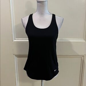 Nike Women's Dri-Fit Black Tank Top